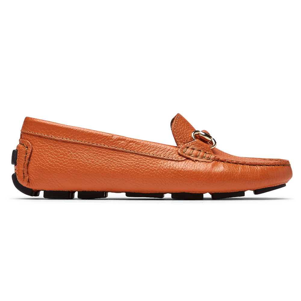 Rockport Loafers Dame Oransje - Bayview Bit Keeper - HVZC58132